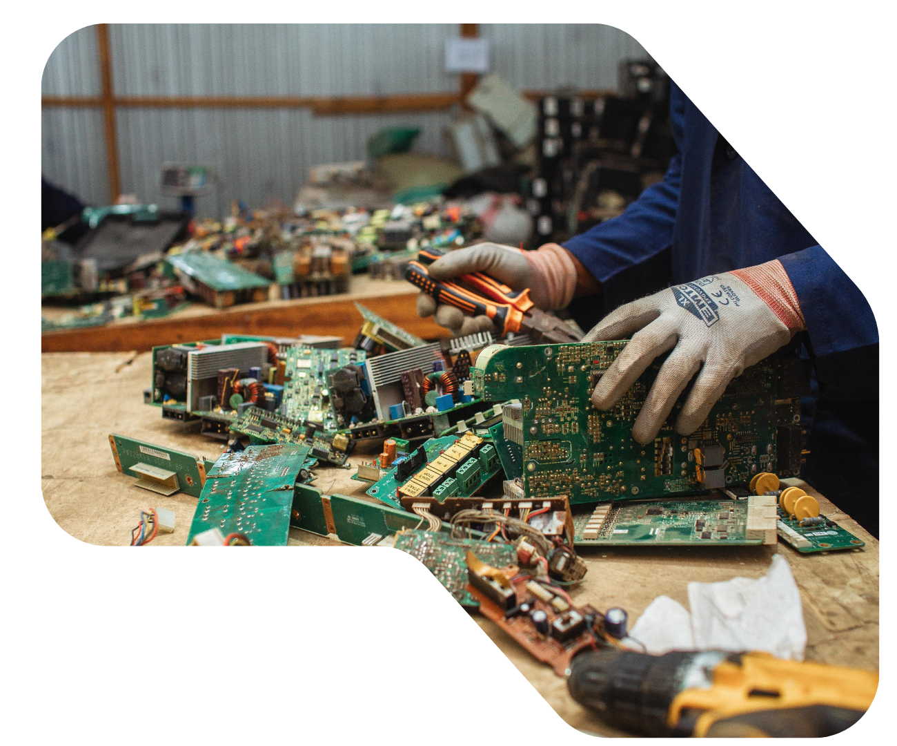E-Waste Sorting and Management